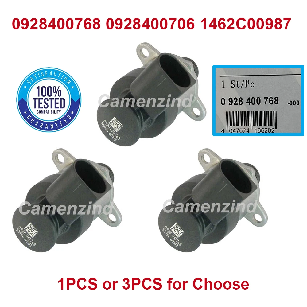 

1/3Pcs Fuel Pressure Regulator 0928400768 0928400706 1462C00987 for AUDI A3 Q5 A6 for VOLKSWAGEN BEETLE GOLF PASSAT 2009-2015