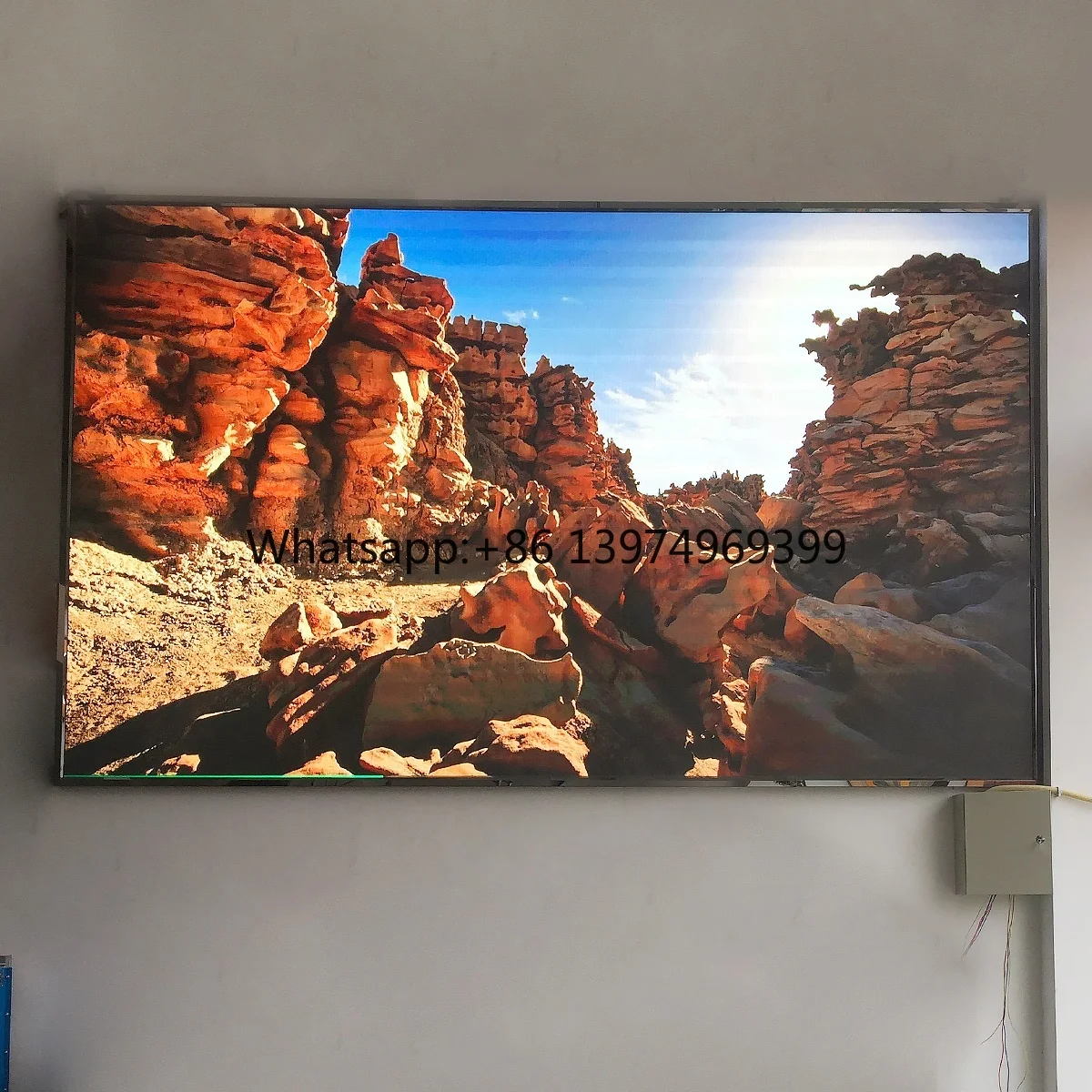 P2 Outdoor Hd Fixed LED Advertising Screen Digital Video Wall Displays Indoor Work Place LED Display