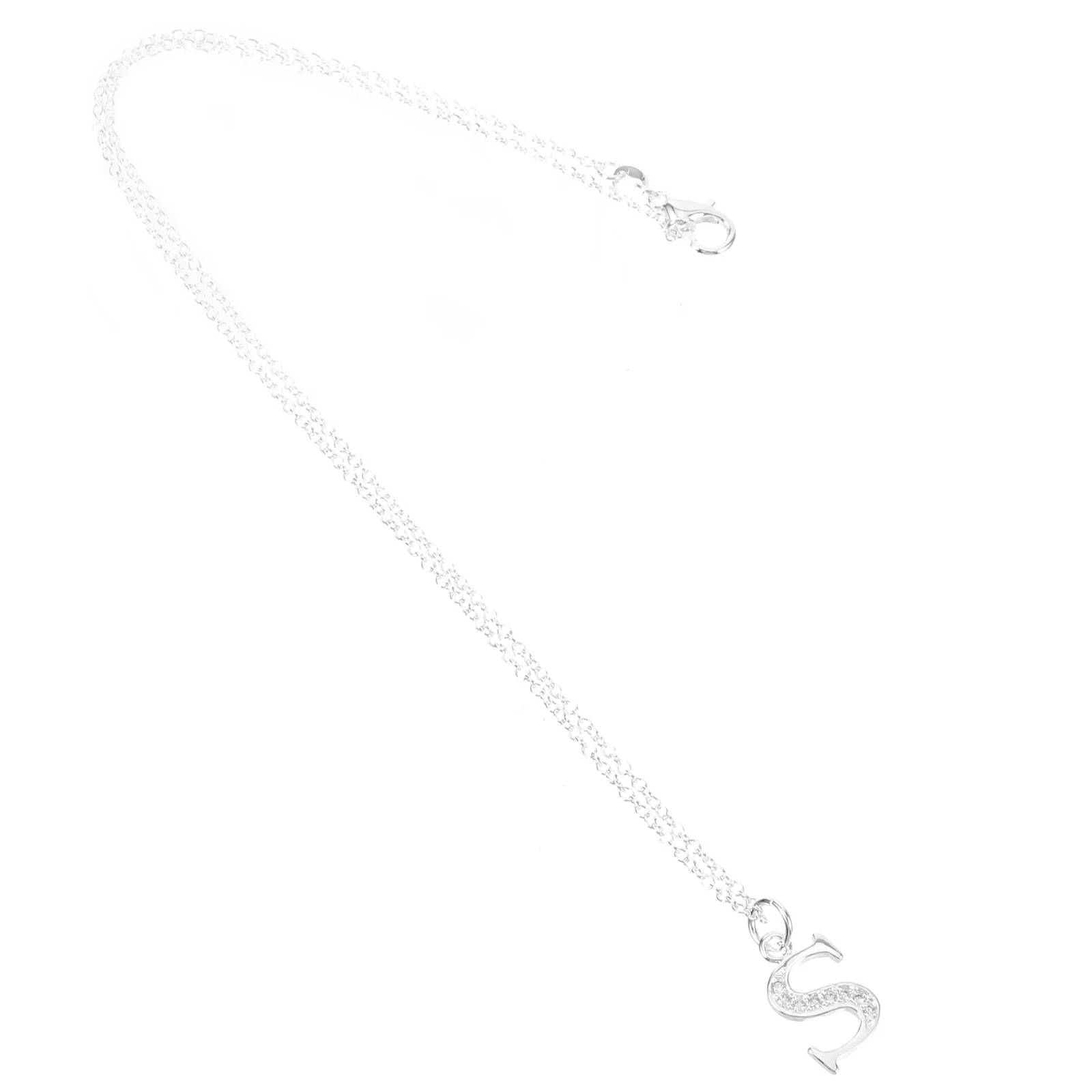 

ANDRESLAD S ожерелье с начальной буквой для женщин, полированное ювелирное изделие с алфавитом, подарок для особых случаев, удобная безопасная одежда