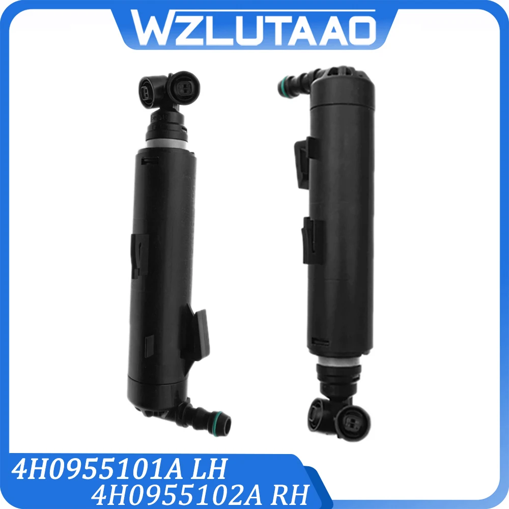 

4H0955101A 4H0955102A LH&RH Headlamp Water Spray Gun Nozzle For Audi A8/D4 2010 2011 2012 2014 car accessories