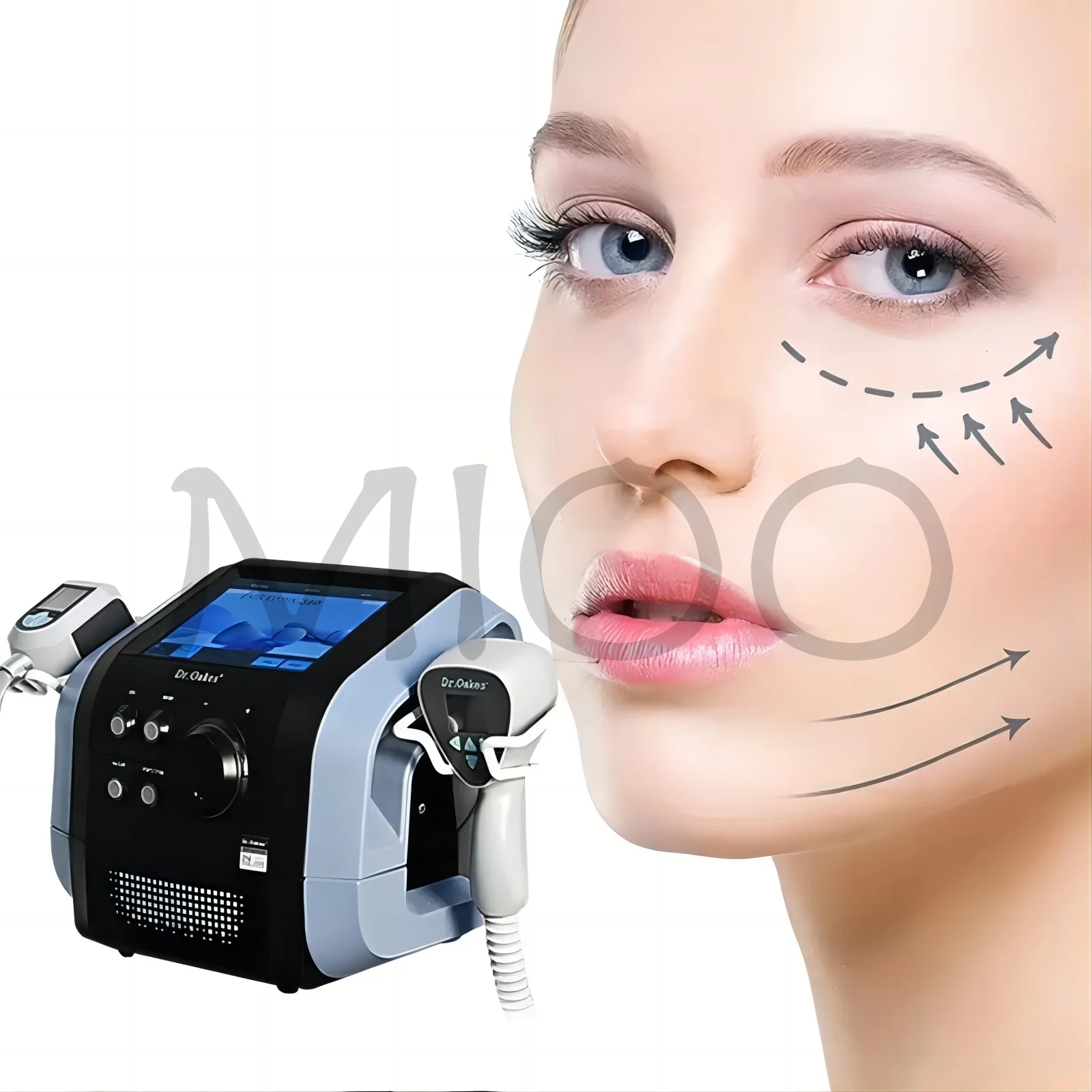 Portable Painless Non-Invasive Ultra 360 Machine Skin Firming Tightening Lifting Anti-aging Weight Loss Face and Body Handle