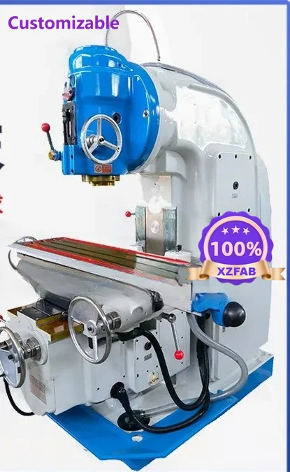 Factory Direct 2026 Vertical Lift Table Milling Machine, Large Curved Neck Vertical Milling Machine