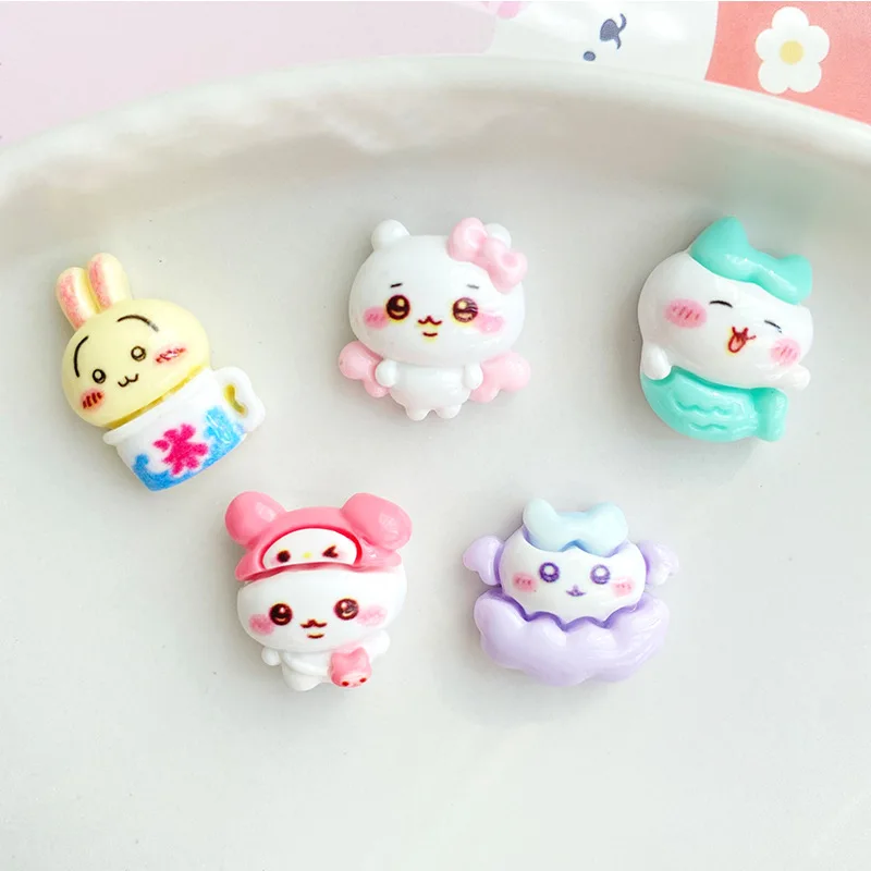 

100pcs New Cute Cartoon Flatback Resin Scrapbook Doll House DIY Headwear Accessories