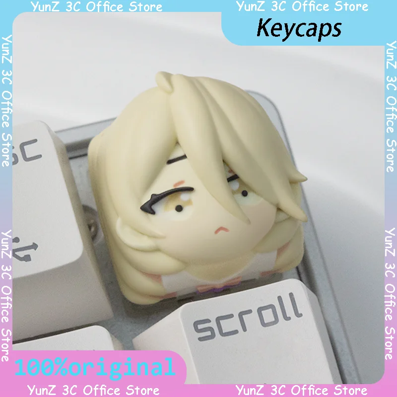 Anime keycaps TMLH Yanami Anna Yumeko Shikiya Personalized resin keycaps Mechanical keyboard keycaps suitable for AULA MAD60