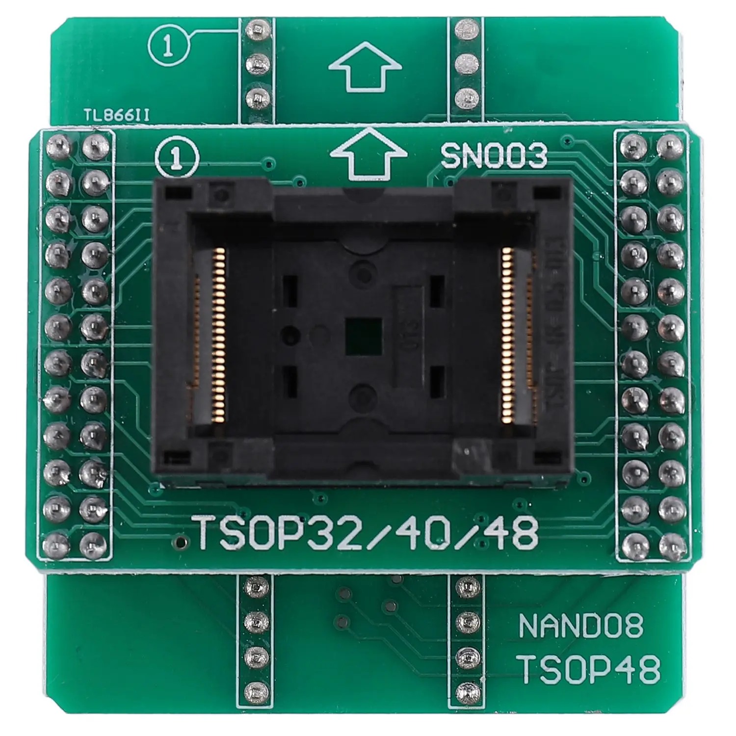 

A10Z-Andk Tsop48 Nand Adapter Only For Xgecu Minipro Tl866Ii Plus Programmer For Nand Flash Chips Tsop48 Adapter