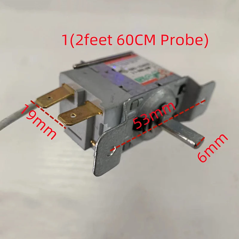 Imagem -04 - Refrigerador Termostato Household Metal Temperatura Controlador Acessórios Wpf22-l 3pin