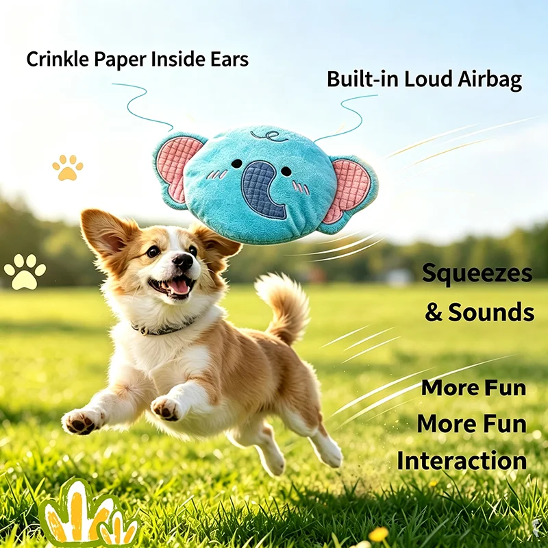 Mainan Anjing Cakram Terbang u - Flying Disc Dog Training Toy ulasan dan harga
