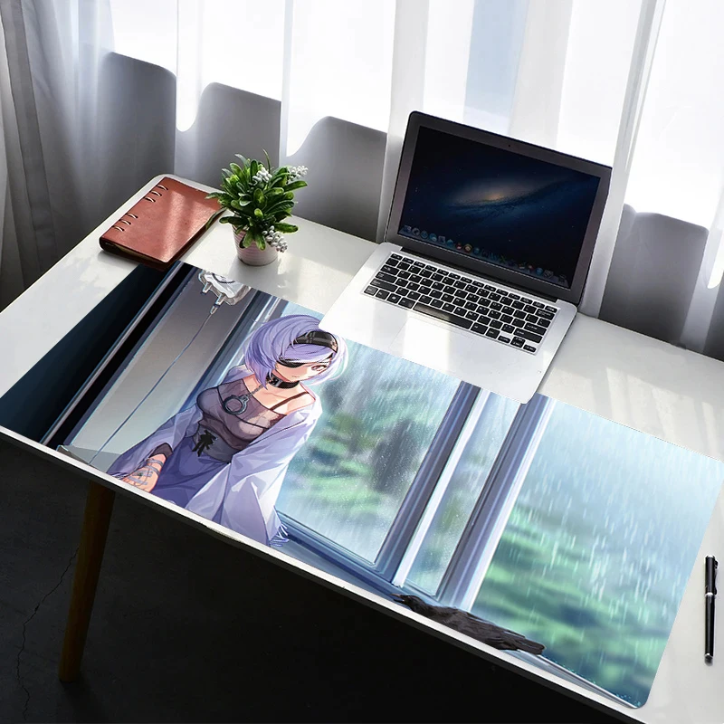 Mouse Pad B-black Survival Eternal Return Office PC Gaming Accessories Keyboard Pad Anime Rubber Mousepad Laptop Desk Mouse Mat