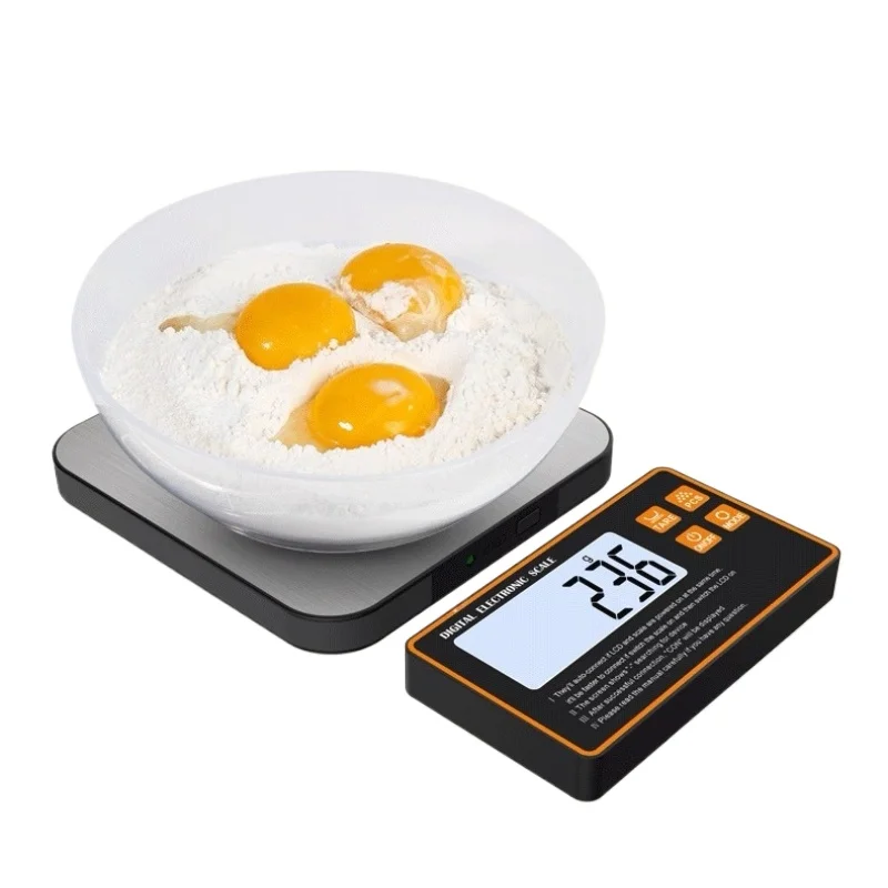 

Precision Wireless Digital Scale Kitchen Independent Lcd Display Home Baked Food Weighing Meter split baking electronic scale