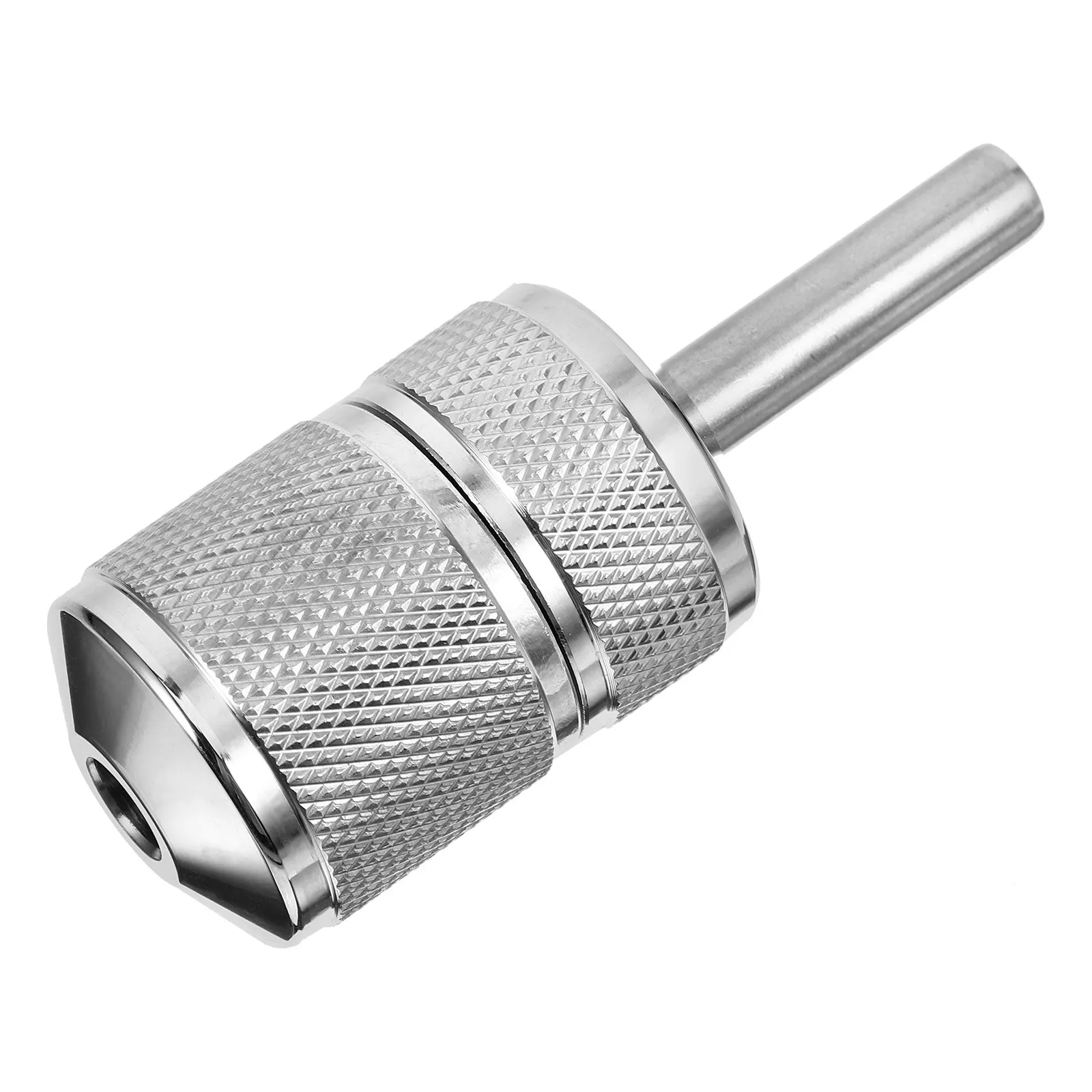 

Рукоятки для тату-машинок самоблокирующиеся, из нержавеющей стали, 22 мм, с прочным захватом, для инструментов боди-арта, удобные, с надежным креплением, подходят для большинства трубок