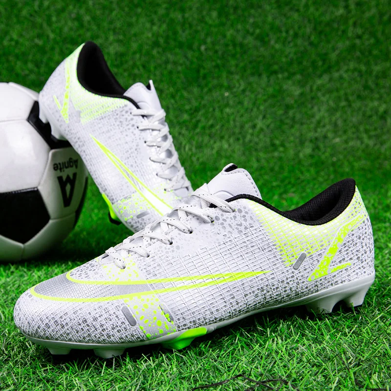 2022 Soccer Shoes FG/TF Men\'s Football Boot Futsal Outdoor Training Shoes Professional Child Football Crampon  Calzado De Futbol