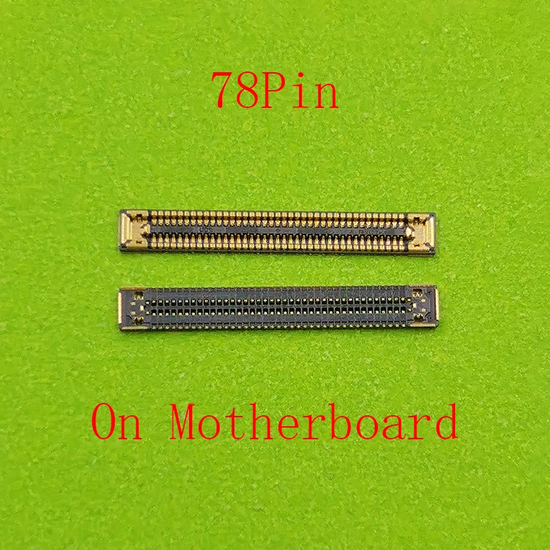 50-100 pces 78pin carregador usb porta de carregamento conector fpc a bordo para samsung a12 a13 a23 a22 a24 a32 a33 a34 a02 a42 a52 a72 a82