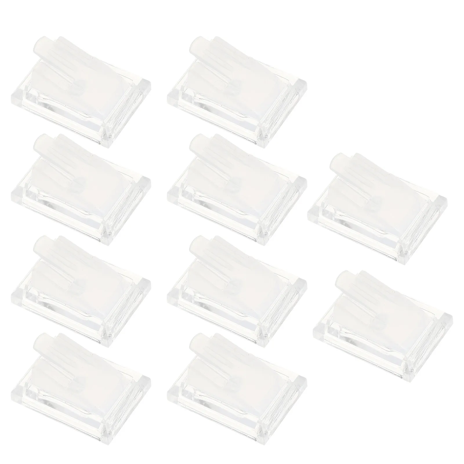 

10Pcs High Quality Acrylic Ring Display Stand Versatile Ring Organizer Stand for Rings Collection Desktop Shop Display