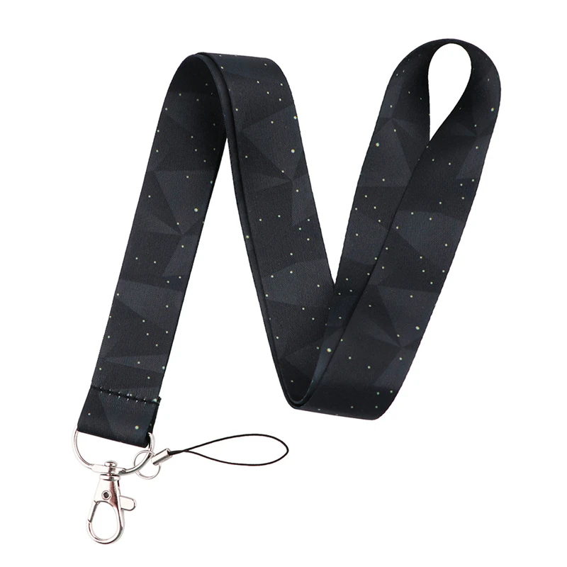 Diamond Night Sky Stars Classical Style Lanyard For keys The 90s Phone Working Badge Holder Neck Straps With Phone Hang Ropes