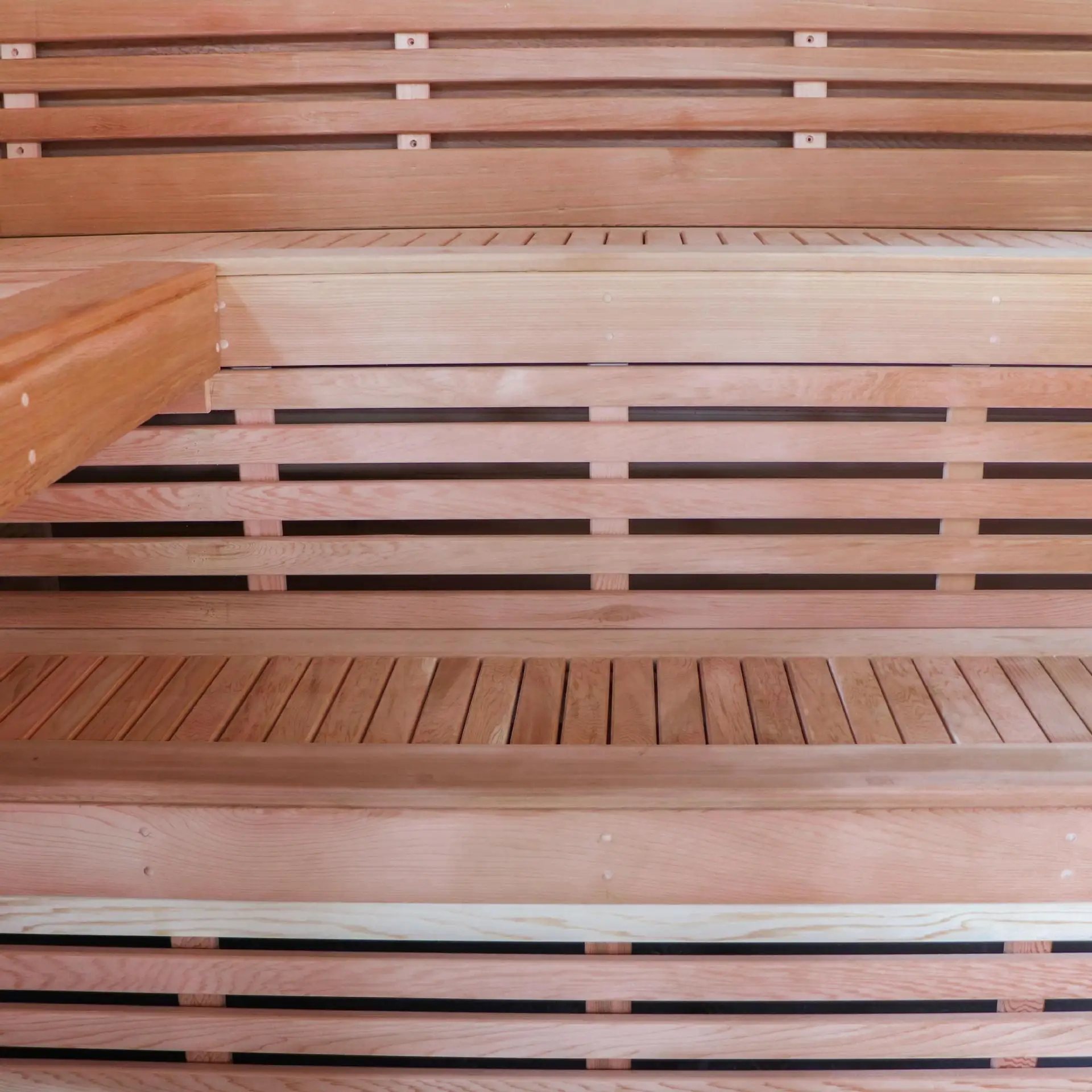 ساونا من الخشب الصلب الراقية، غرفة بخارية منزلية فاخرة وتجارية، ساونا خشبية بوتيك