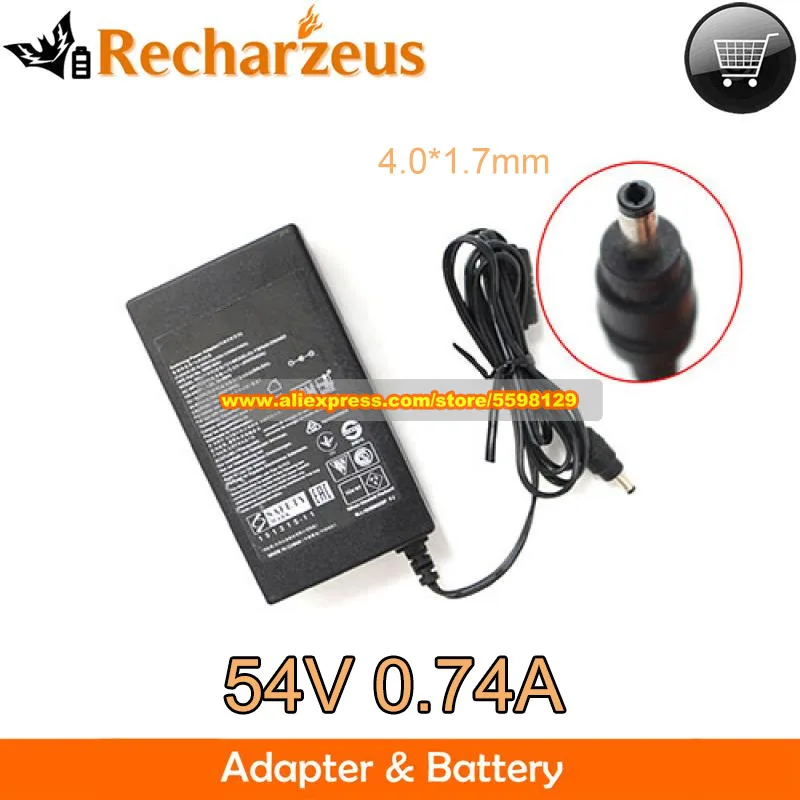 Genuine 54V 0.74A 40W Charger FSP040-DWAW2 Ac Adapter for HPE 9NA0405700 5080-0001 Power Supply 4.0*1.7mm