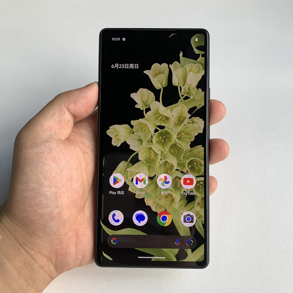 Teléfono móvil original Google Pixel 6 con NFC, pantalla de 6.4 pulgadas, 8GB+128GB, cámaras de 50MP+12MP+8MP, procesador Google Tensor Octa Core, Android, Google Pixel 6, Pixel 6