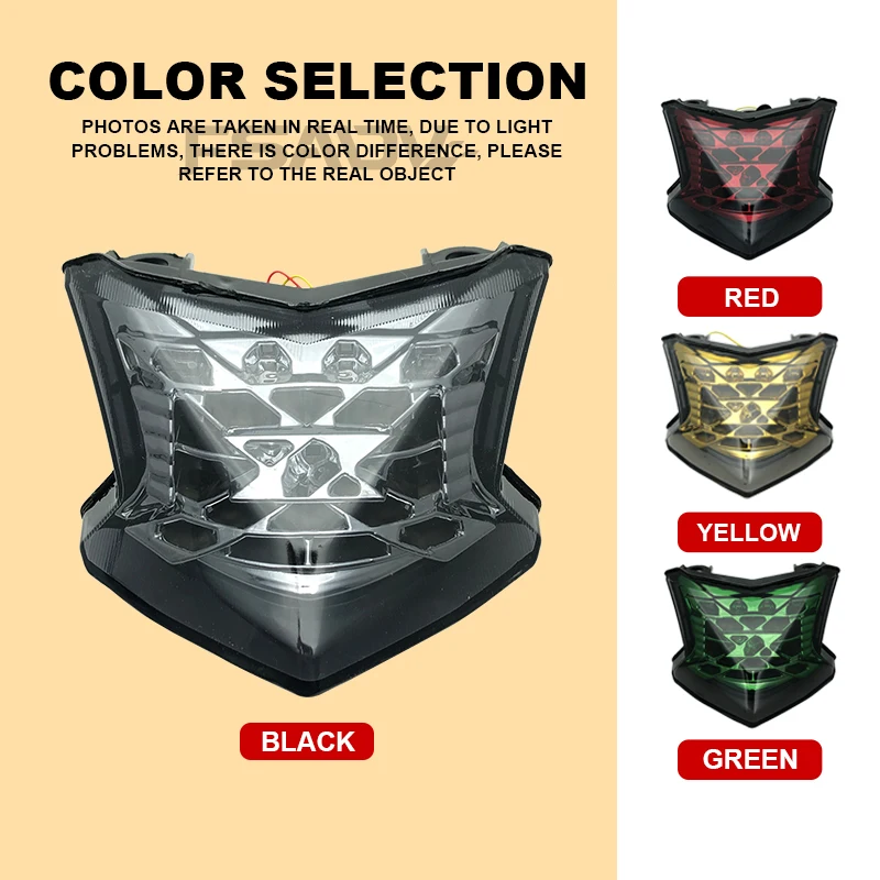For KAWASAKI Z900 Z650 For Ninja 650 Z 900 2017-2023 2022 LED Tail Light Turn Signals Light Rear Taillights Brake Integrated