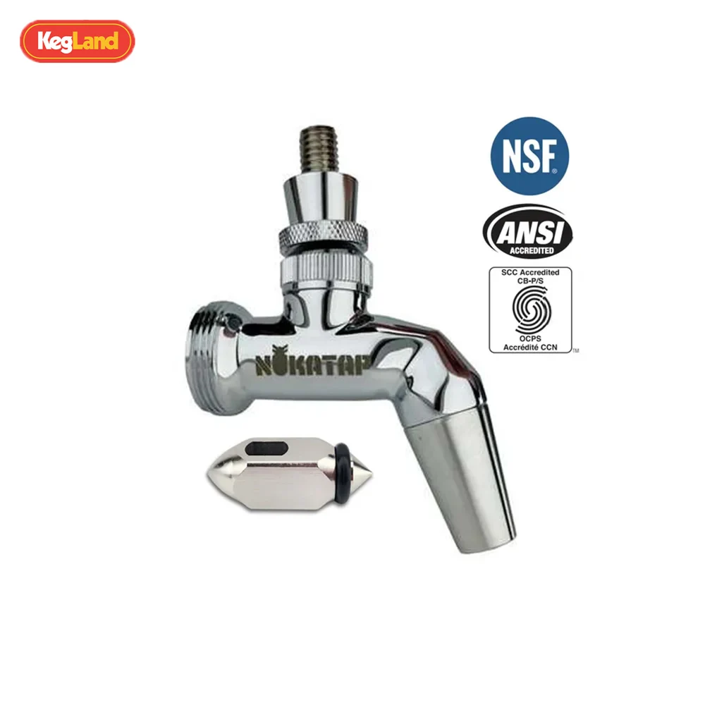 Kegland NukaTap Stainless Steel Beer Faucet Commercial Venue Tap Bar Tool Homebrew