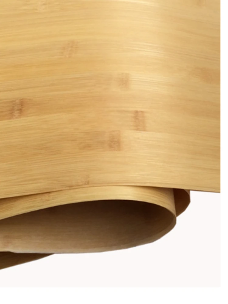 L:2.5meters Width:10CM-40CM T:0.25mm Natural Carbonized Flat Pressed Bamboo Skin Wood Veneer Sheets Veneering