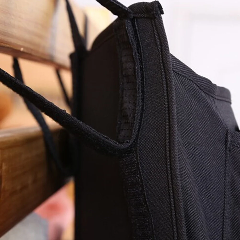 

Oxford Fabric Bedside Storage Bag Large Capacity Waterproof Organizer Hanging Mesh Pouch Dorm Room Car Home Use