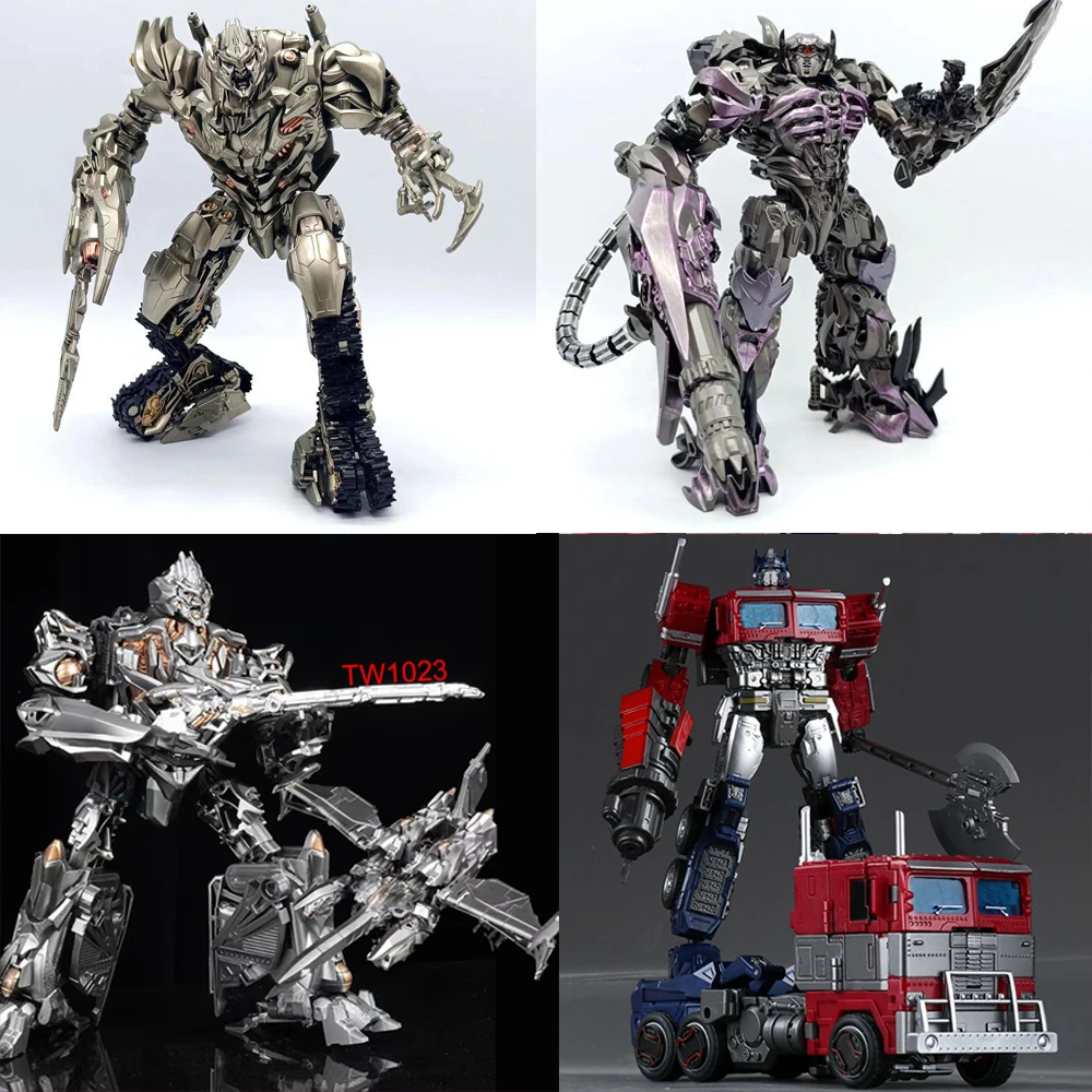 

IN STOCK BAIWEI TW1025 TW1029 OP Commander Sentinel Prime Ironhide Shockwave Transformation Toys Car Figure Deformed Robot Model