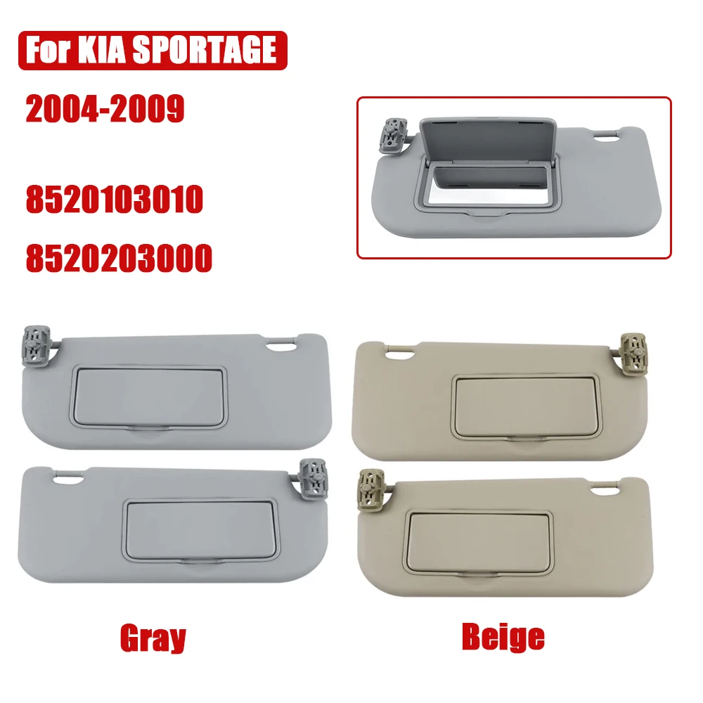 

Car Sun Visor Suitable for kia 2004-2009 sportage Sun Visor SPORTAGE Interior Sunshade 8520103010 8520203000 KIA Interior Parts