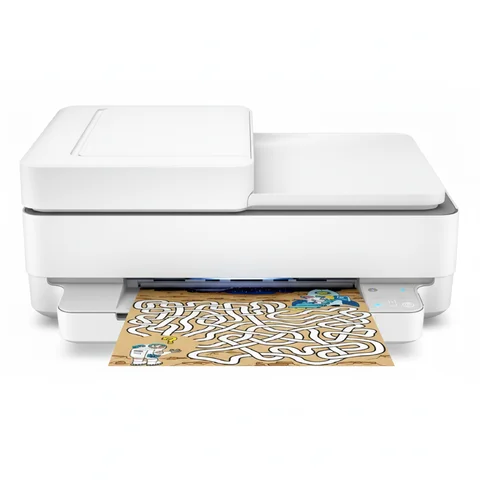 Imprimante tout-en-un HP 5SD78AAKY DeskJet Plus Ink Advantage 6475 - Blanc - P/S/C/F - 10PPM - 1200 dpi - Thermique - Utilisé-Like Nouveau