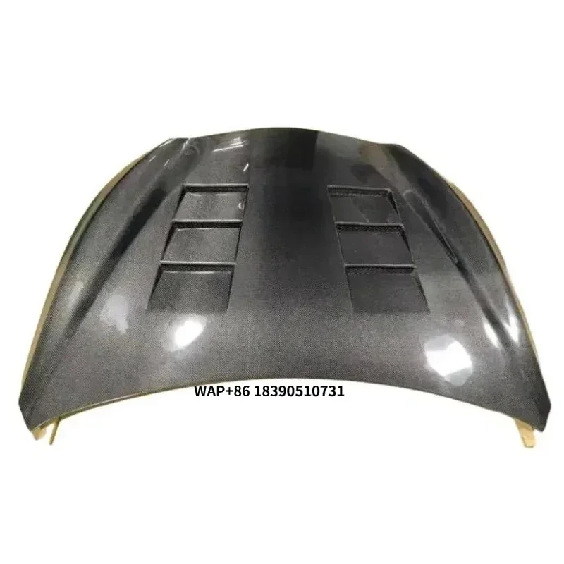 

Carbon Fiber Fibre Front Engine Hood Vent Bonnet for Infiniti Q50 2014-2023