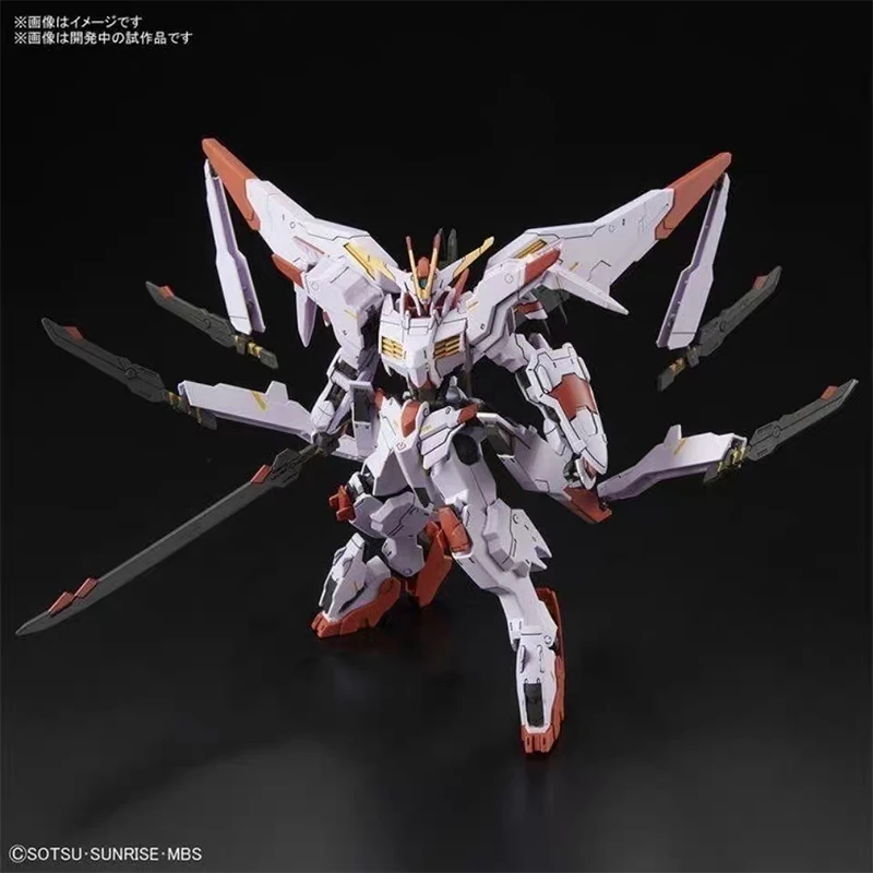 BandaiชุดสูทมือถือGundam Iron-Blooded Orphans Hg 1/144 Gundam Duan Baixingชุดประกอบชุดของขวัญของเล่นคอลเลกชันAction Figure
