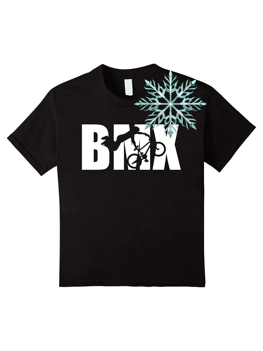 Summer Fashion BMX Sporter T-Shirt Cotton O-Neck Short Sleeve Men's T Shirt New S-3XL