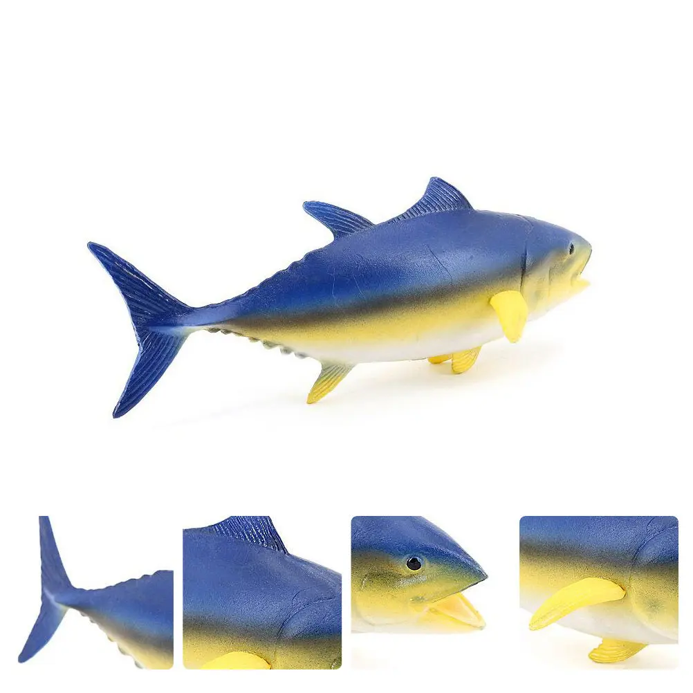 

Детская развивающая фигурка рыбы-симулятора, декоративное украшение для детской комнаты в морском стиле