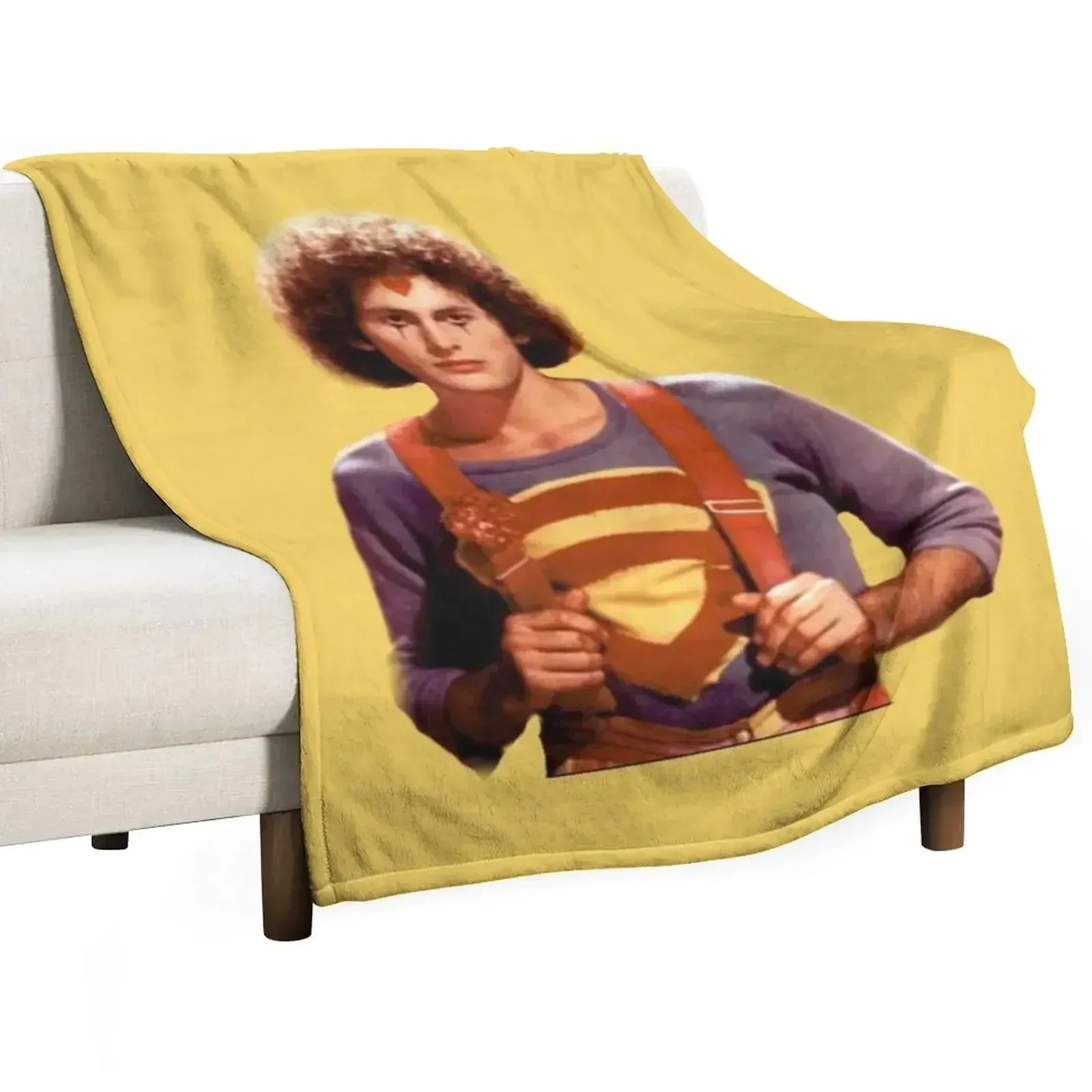 

Victor Garber in Godspell Throw Blanket Fuzzy Plush Throw Blanket for Sofa Chair