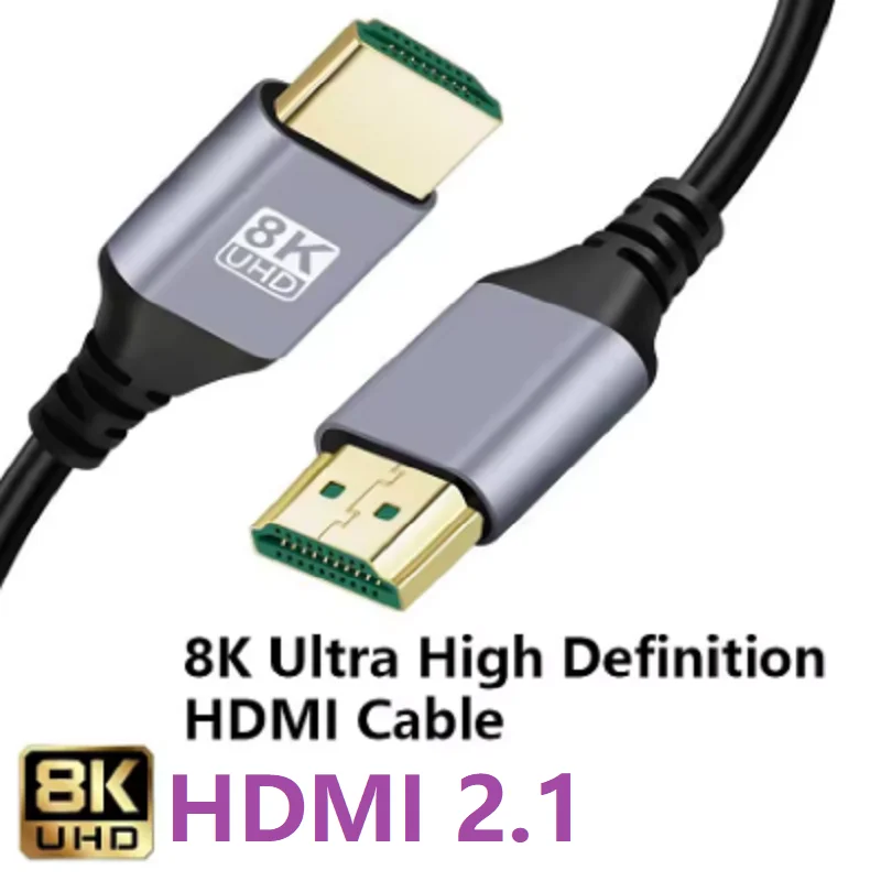 5m 3m 8k HDMI 2.1V Kabel 8K60Hz 4K120Hz Hoge Kwaliteit Ultra HD TV Laptop Projector PS4 PS5 Kabel HDMI Stekker naar Stekker