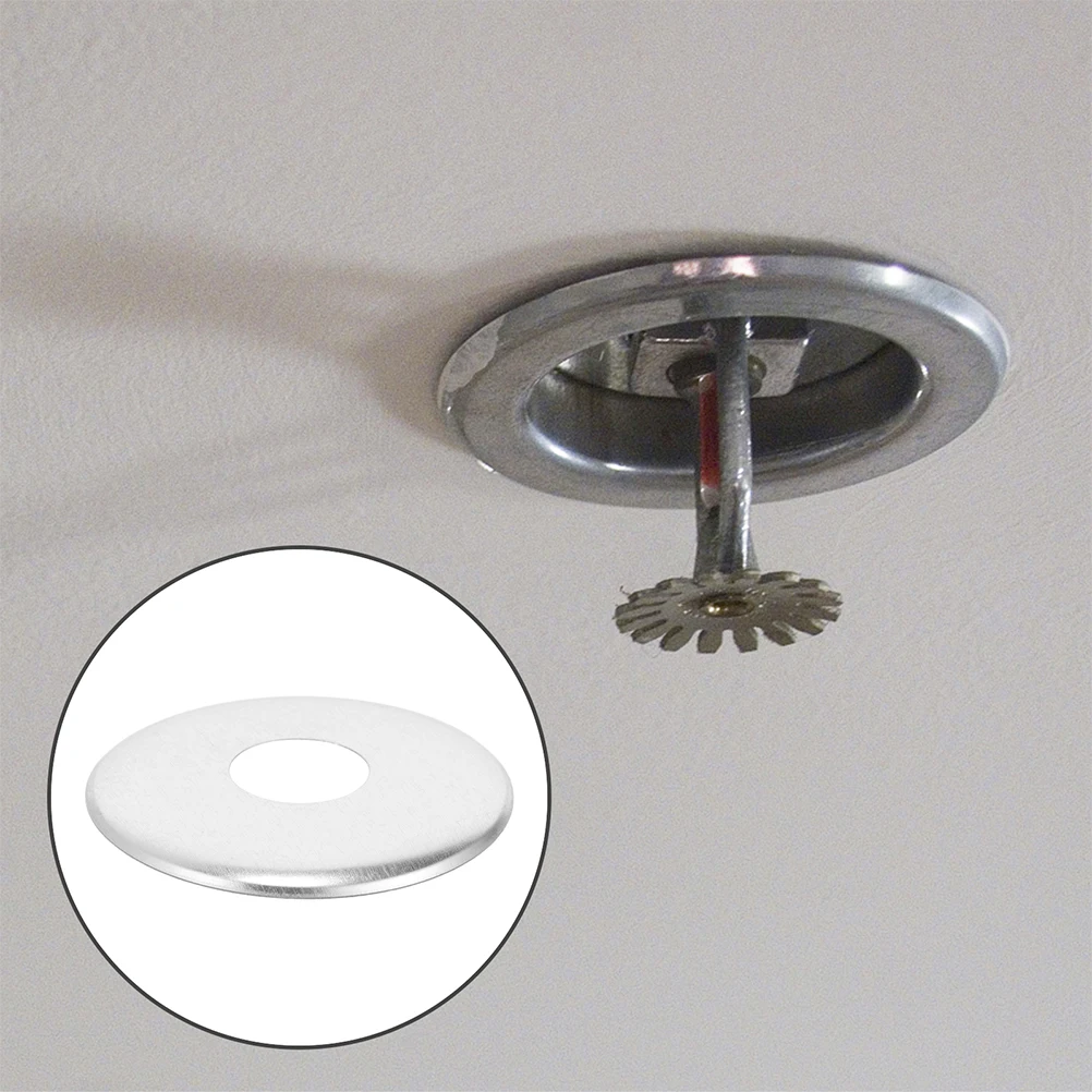

20pcs Fire Sprinkler Head Cover Heat Collecting Plate Decorative Shield Gathering Collector Protective Tool Sprinklers