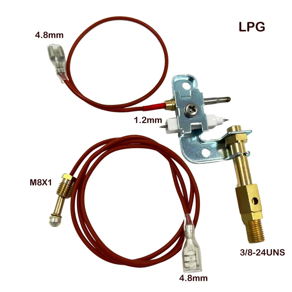 

Replacement Portable Heater Part for LPG Gas Pilot Burner MH9B MH9BX Compatible with Portable For Heating Equipment