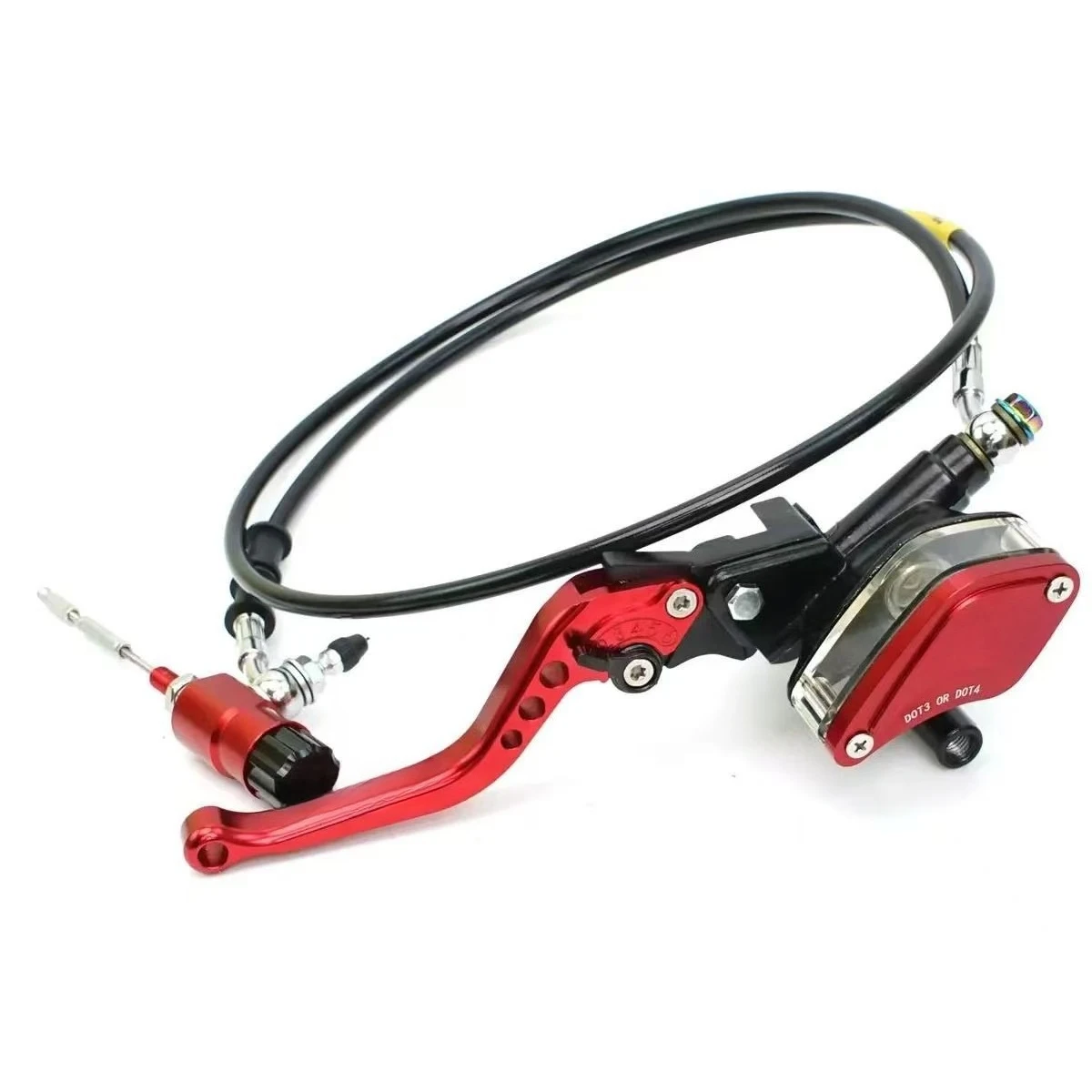 Motorcycle brake upper pumps CNC big leaf hydraulic brake pumps sixth gear 14mm lower pumps YouTube combination handlebar