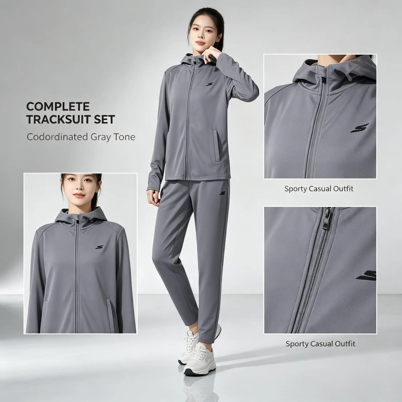 Skechers Women s Fashion Trendy Sports Fitness Training Comfortable Breathable Casual Jacket P224W163-05CQ