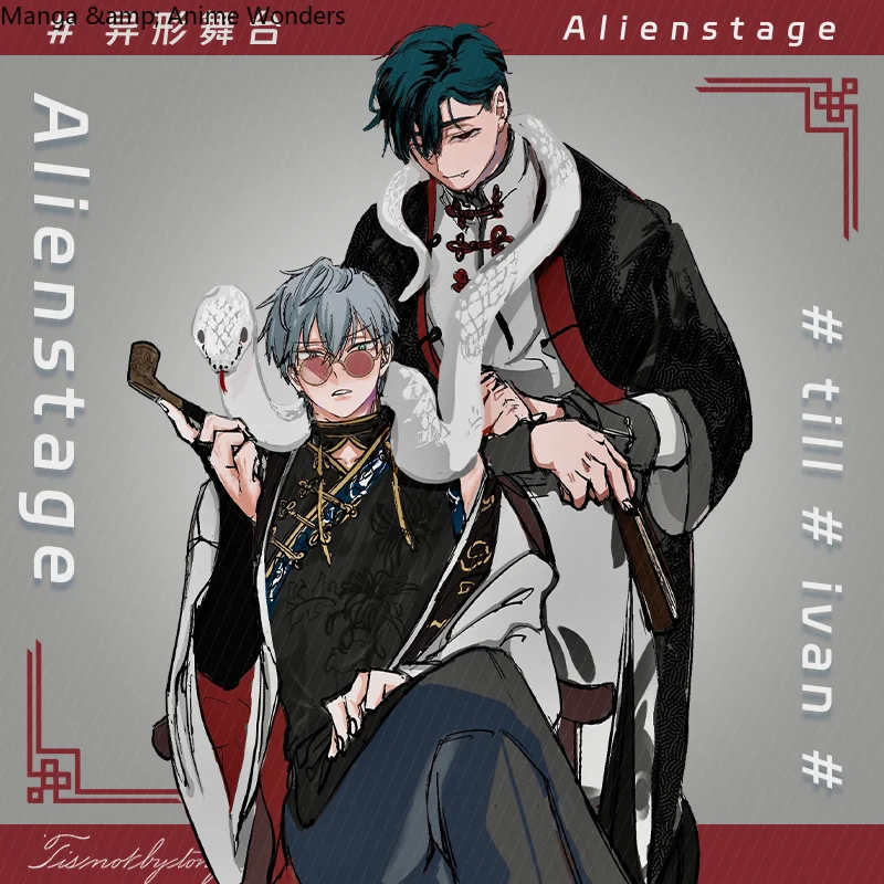 

Anime ALIENSTAGE IvanTill Acrylic Stand Model Colored Paper Badge Acrylic Brick Collection Figures Ornament Gift