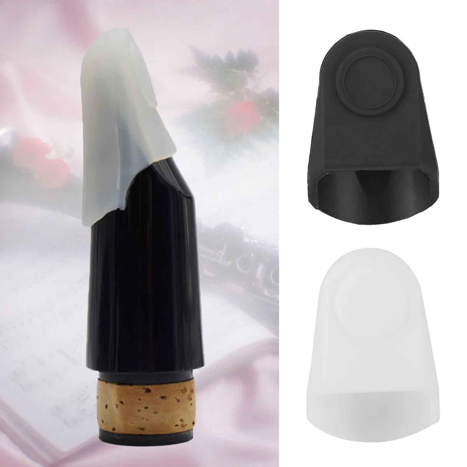 Protector de Boquilla de Goma para Clarinete y Saxofón, Accesorio para el Cuidado del Caño