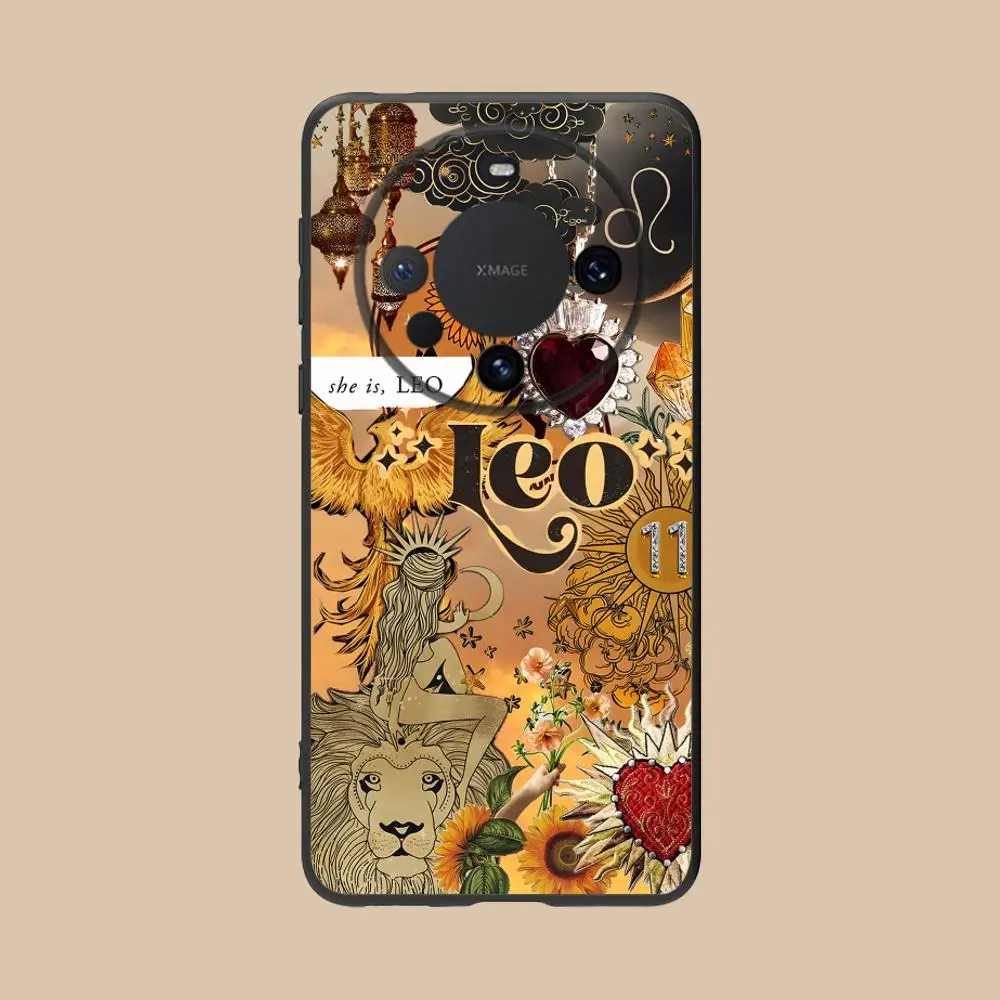 حافظة لهاتف هواوي ميت 60 50 40 30 20 10 Pro Plus Lite E 5G غطاء طباعة ملون غطاء فاخر جميل #6