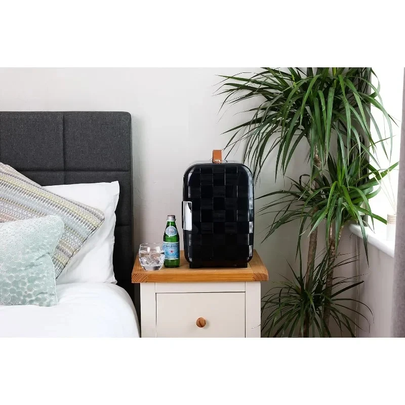 Deluxe Mini Fridge Cooler Compact Portable Small Refrigerator Efficient Quiet Cooling System