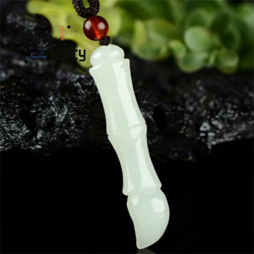 

Hetian Jade White Jade Exquisitely Carved Jade Handicrafts, Wenchang Pens, Jade Pendants Men's And Women's Pendants Best Selling