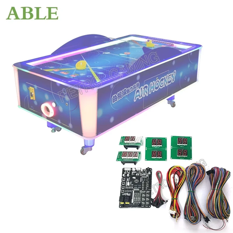Two-Player Hockey Motherboard Kit with Display Board and Cables for Coin-Operated Arcade Game Machines