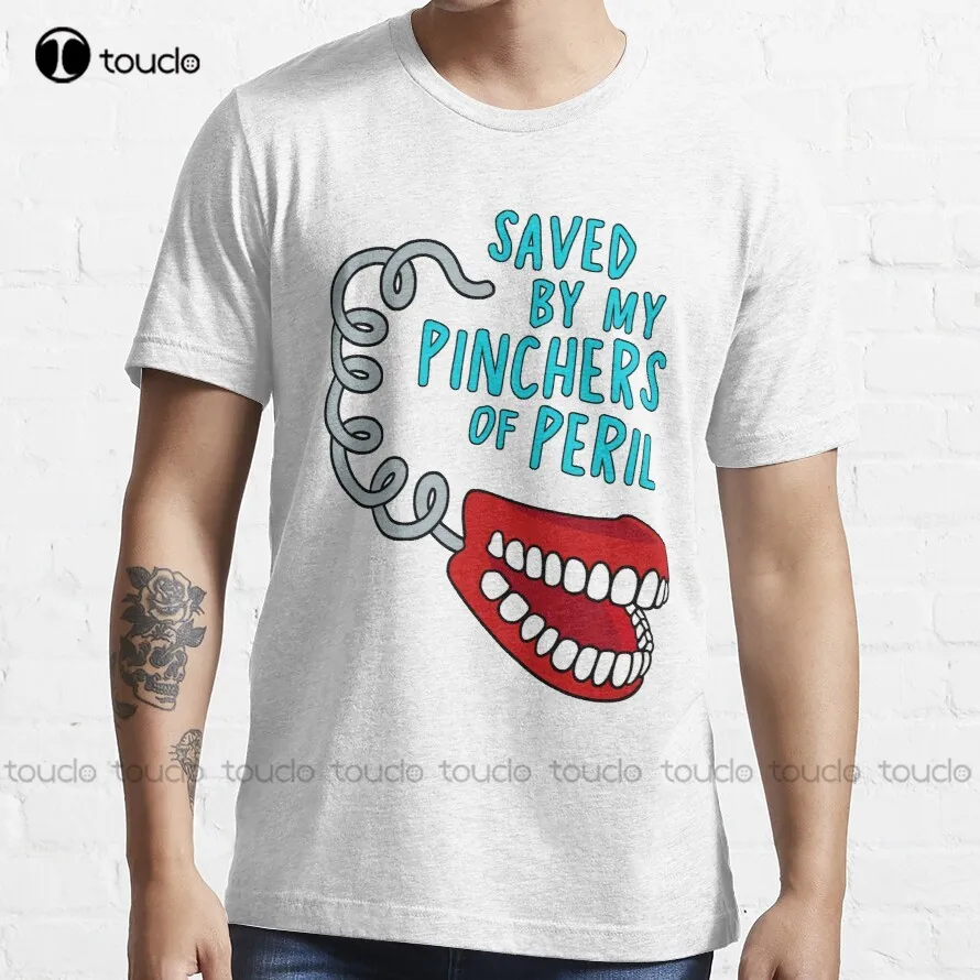 Pinchers Of Peril T-Shirt The Goonies Mens T Shirts Casual Custom Aldult Teen Unisex Digital Printing Tee Shirt Christmas Gift