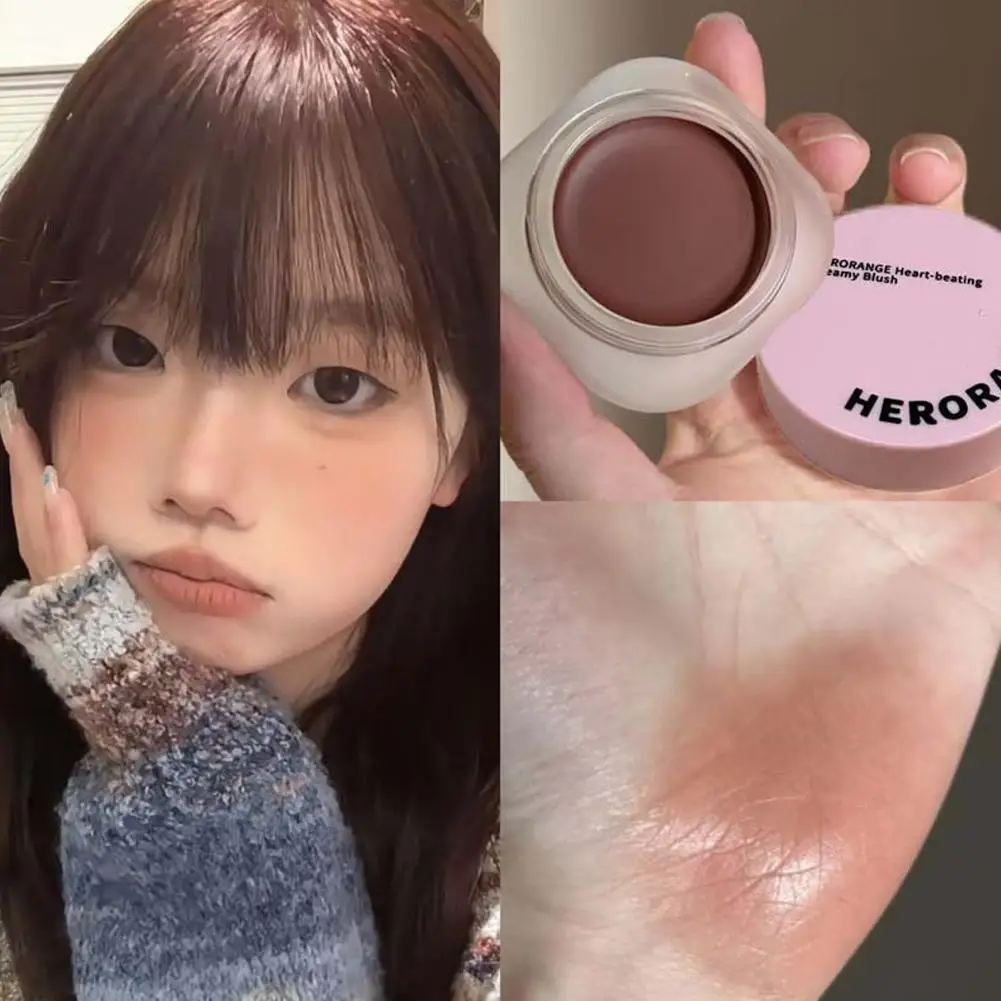1pcs 모노크롬 블러쉬 매트 천연 뺨 컬러 브라이트닝 페이스 방수 페이셜 컨투어링 메이크업 블러쉬 파우더 소프트 메이크업