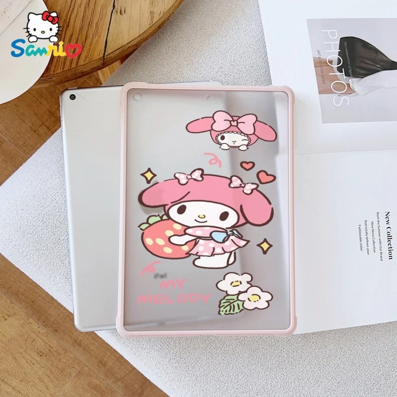 

Sanrio Cute Hello Kitty pink ipad case is suitable for the ipad Pro 6/M4,Air3/5,Mini 6,ipad 6/10,8.3/9.7/10.5/12.9/10.9/11 inch