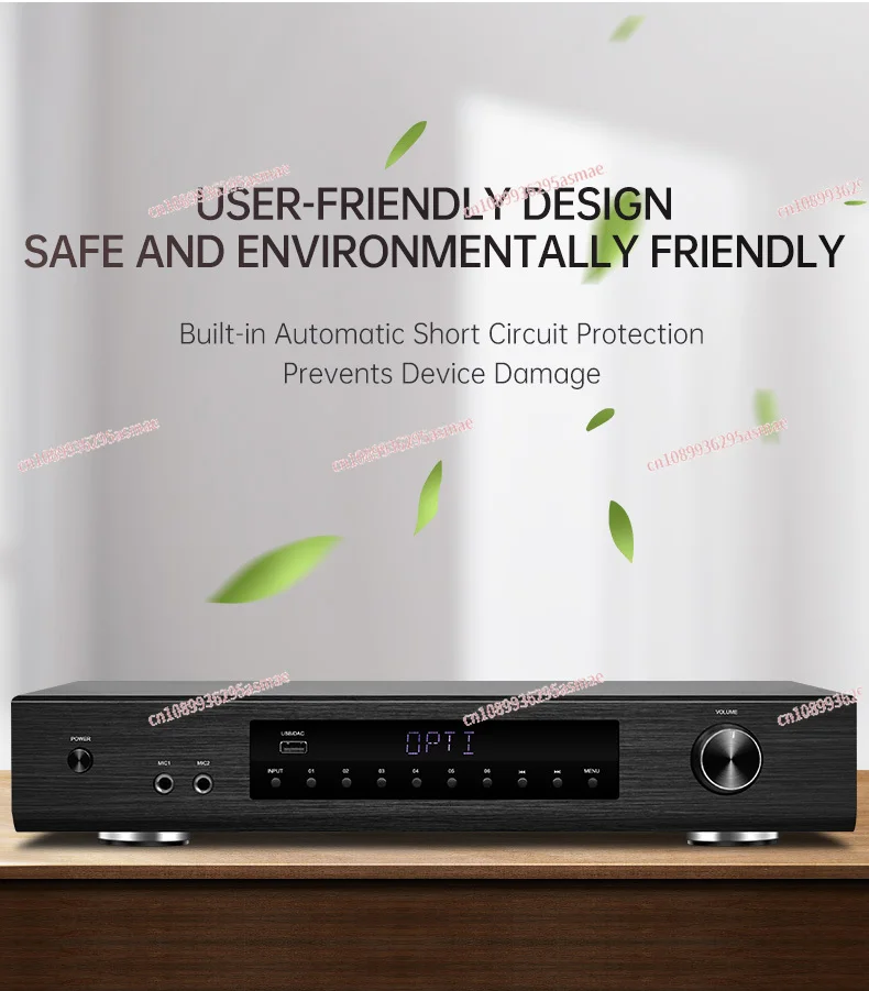 Professional 600W 6-Zones 12-channels Hifi Multi-zone Metal Shell Power Amplifier