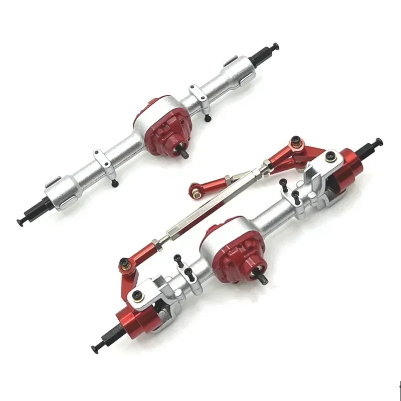 For MN Model 1/12 MN82 LC79 MN78 Metal Upgrade, Front And Rear Axle Assemblies,  RC Car Parts