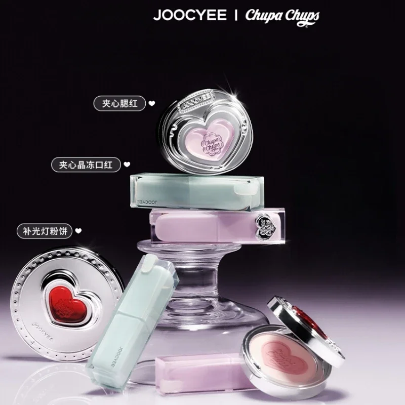 JOOCYEE Crystal Frozen Sandwich Lipstick Matte Blush Long Lasting Brightening Nude Rare Beauty Makeup Kit